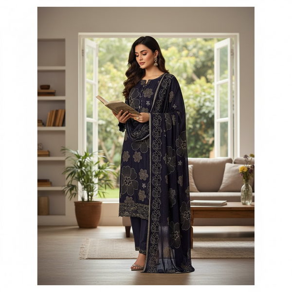 💎 The RN-400 by Range Anabiya 💎 | A Vision in Sapphire Blue with Delicate Handwork | Worldwide Delivery