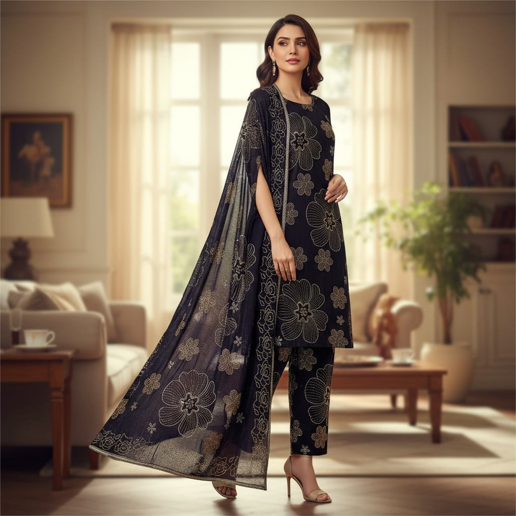 💎 The RN-400 by Range Anabiya 💎 | A Vision in Sapphire Blue with Delicate Handwork | Worldwide Delivery